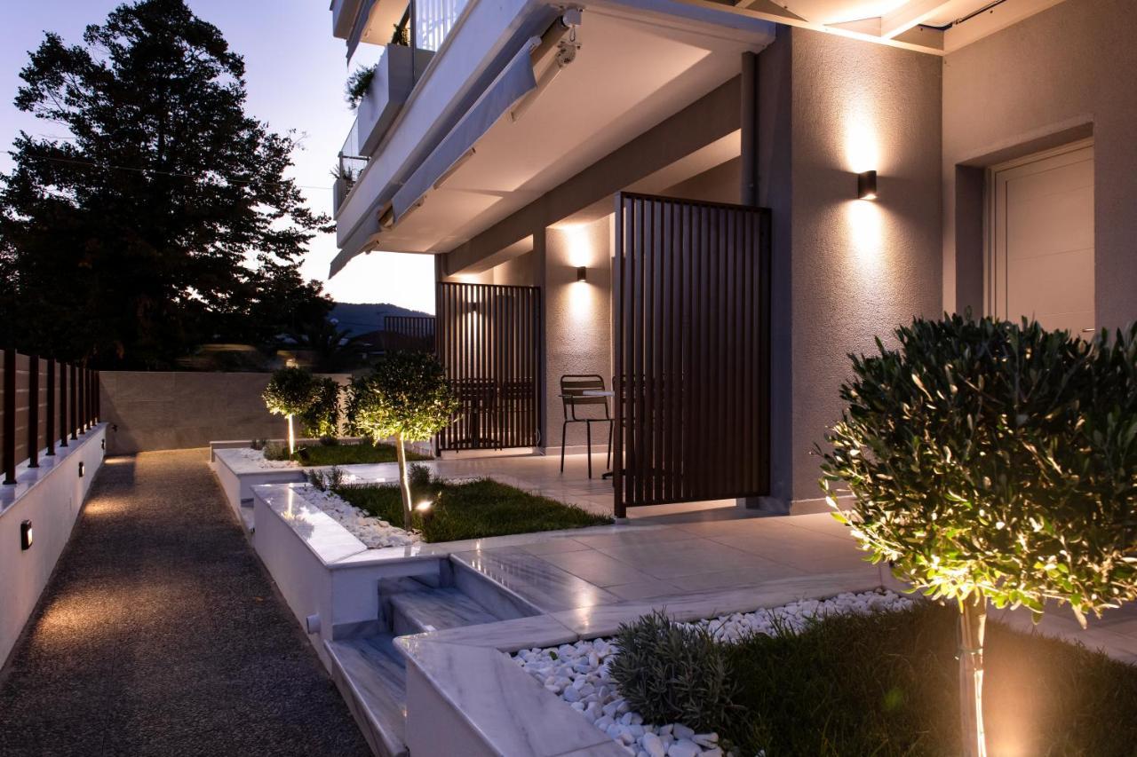 Afros Suites Olympiada Bagian luar foto